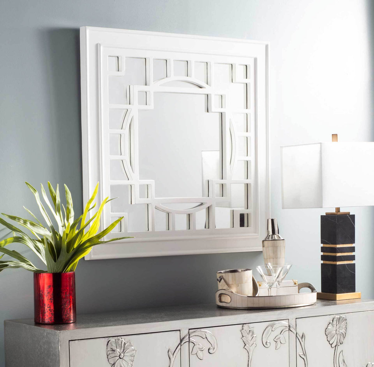 Ramiro Fenced Mirror