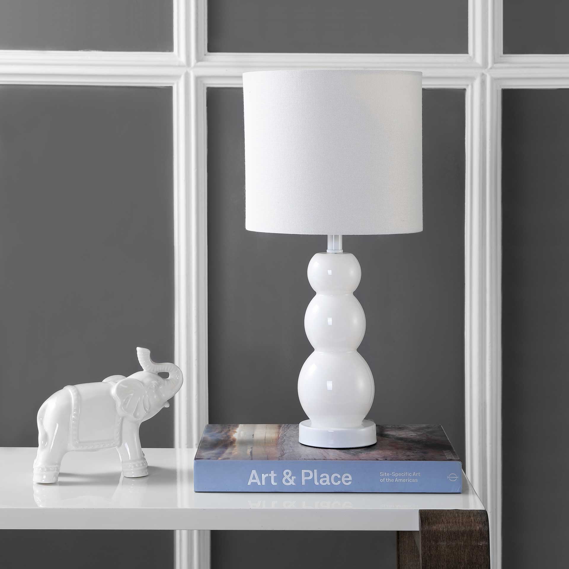 Calibrate Table Lamp White