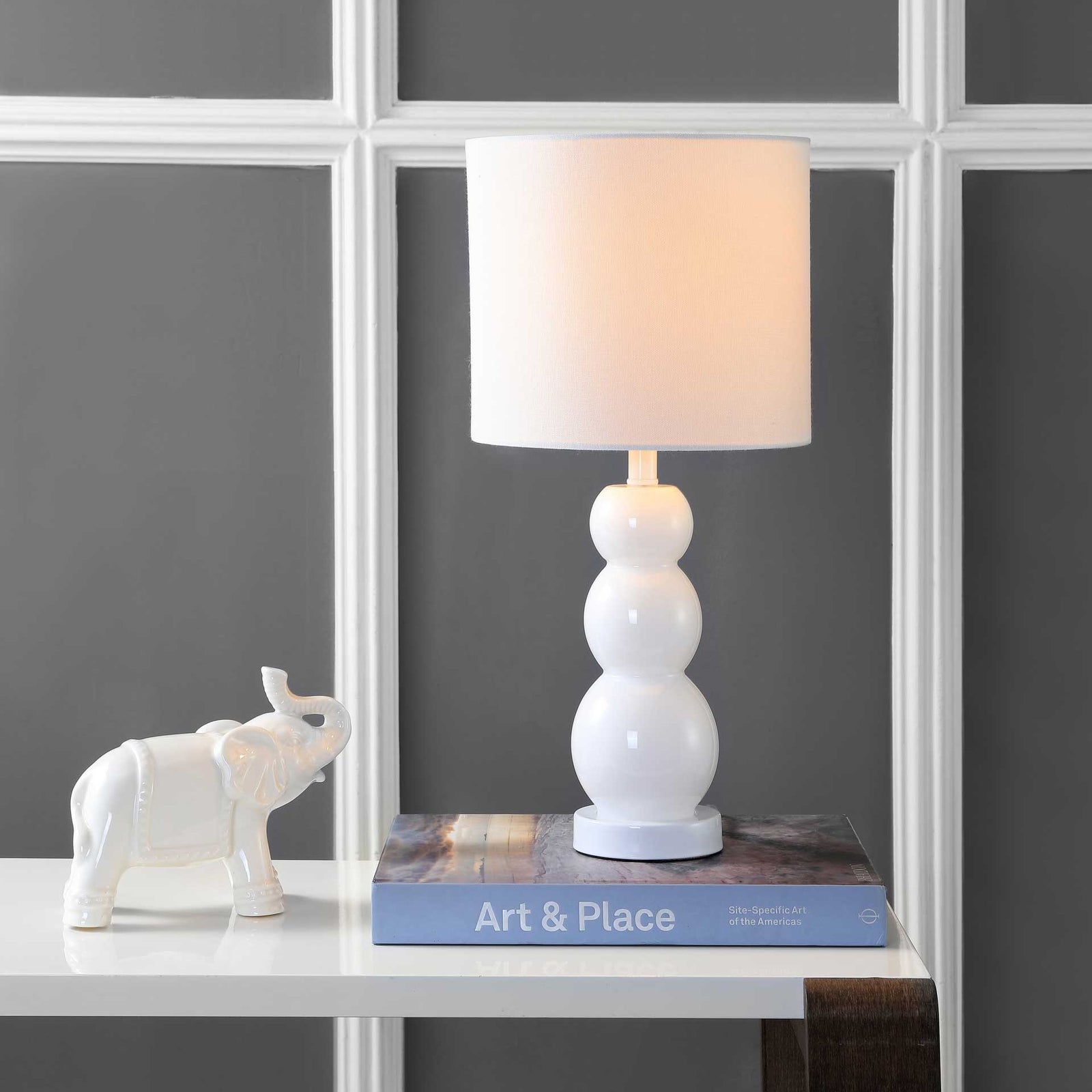 Calibrate Table Lamp White