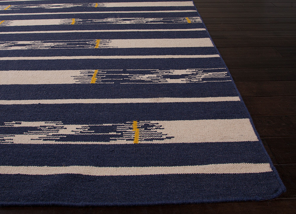 Traditions Sassandra Blue Indigo/Oyster Gray Area Rug