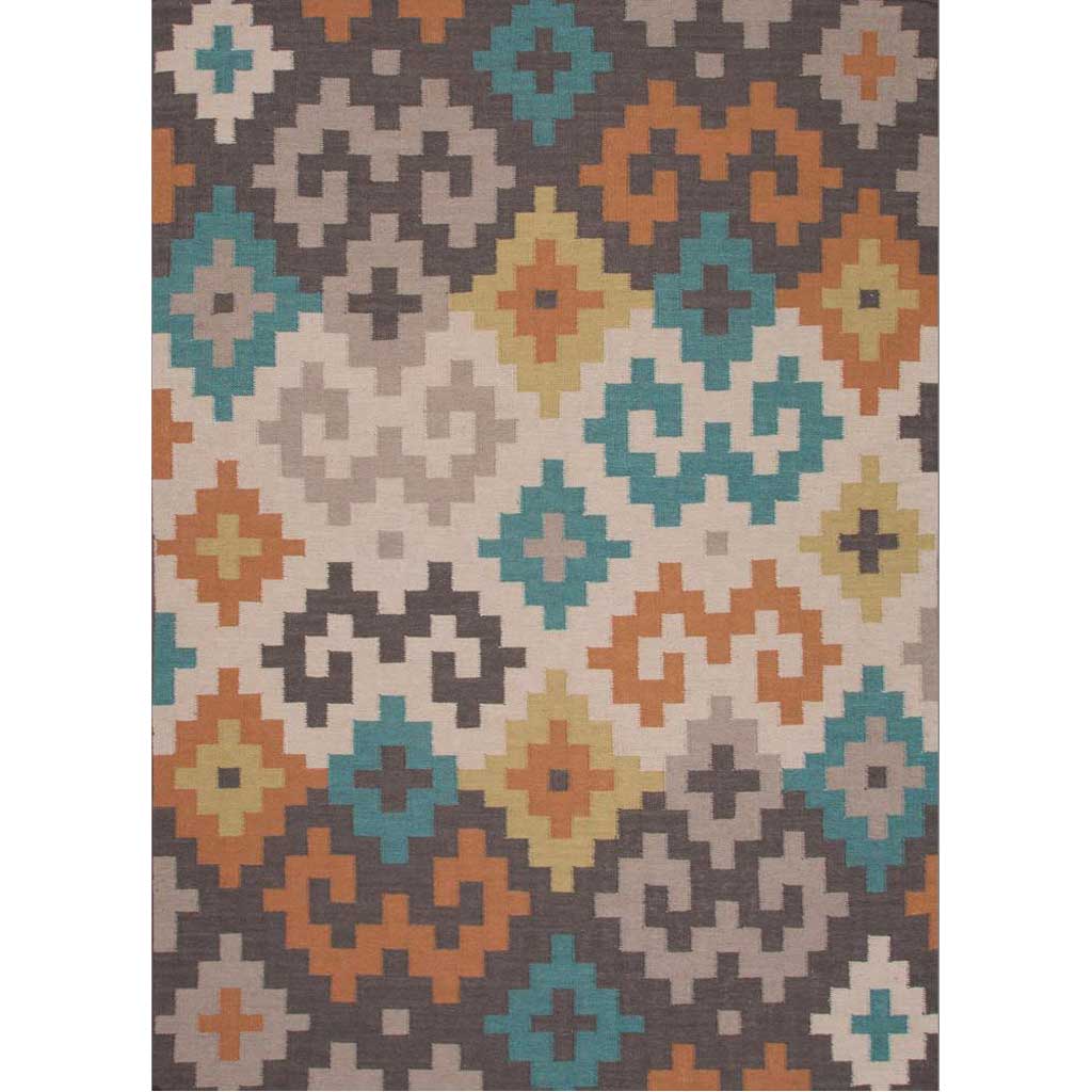 Traditions Prismic Oyster Gray/Pompus Area Rug