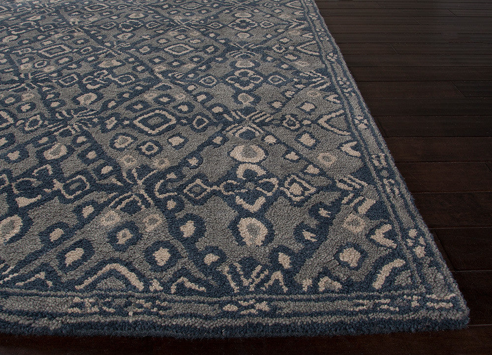 Traditions Savu Monument/Majolica Blue Area Rug