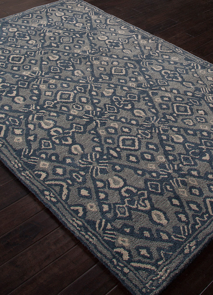 Traditions Savu Monument/Majolica Blue Area Rug