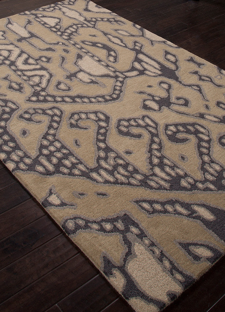 Traditions Maliana Dark Shadow/Olive Gray Area Rug