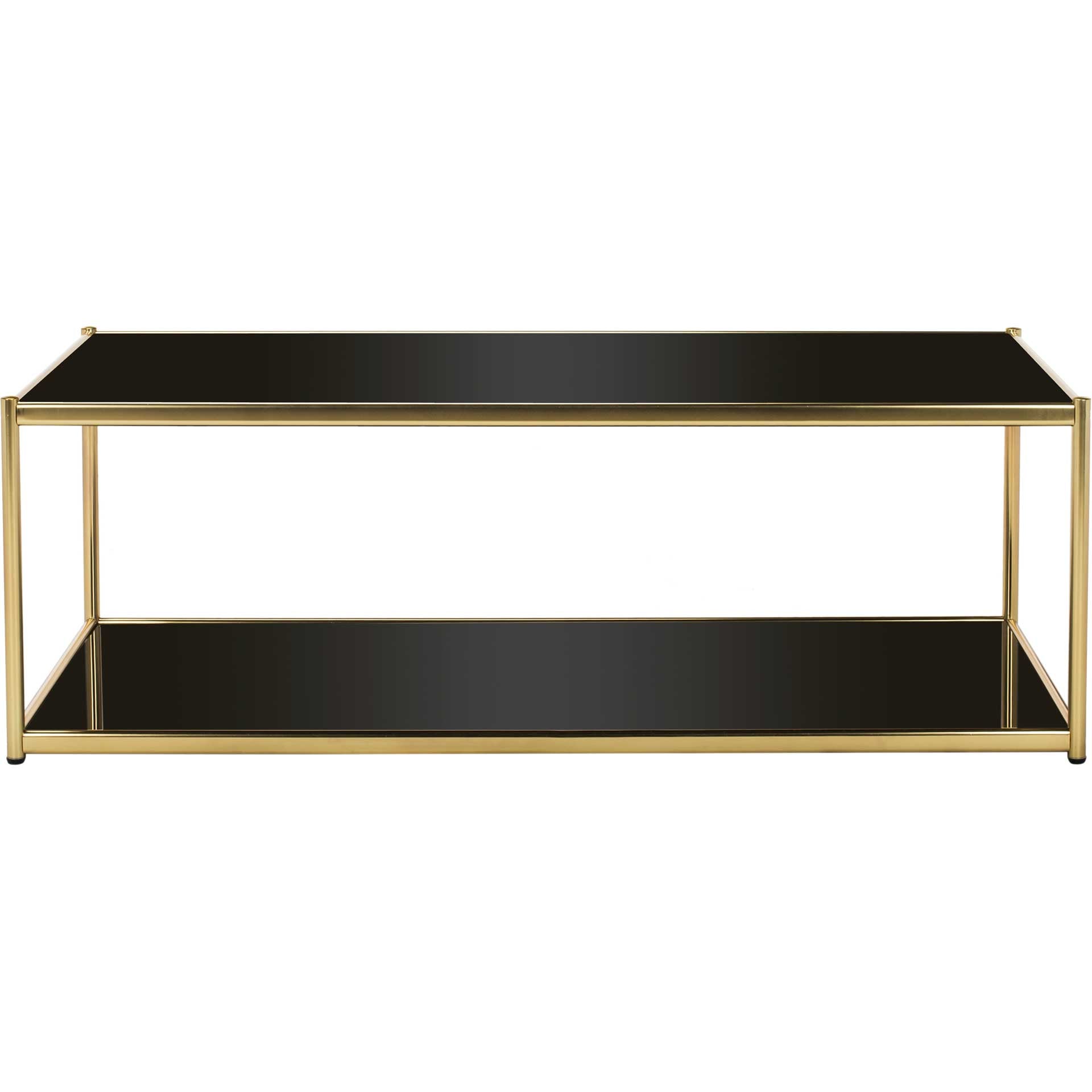 Zorn Glass Coffee Table Gold
