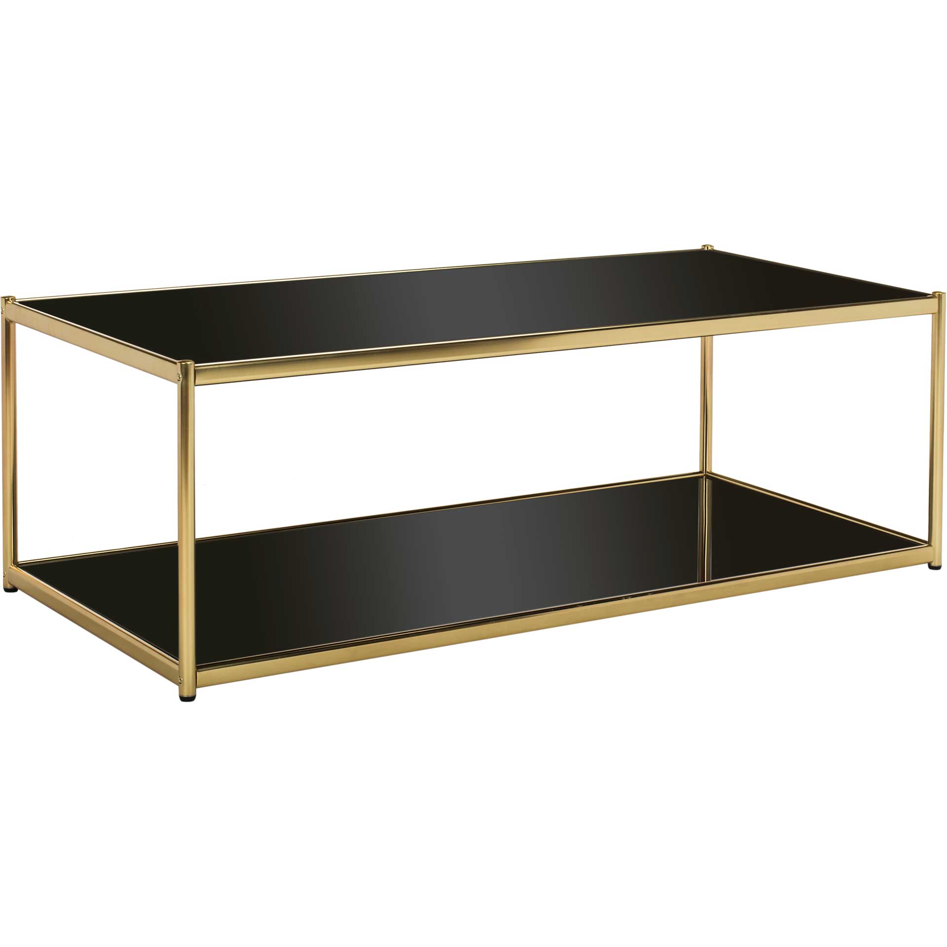 Zorn Glass Coffee Table Gold