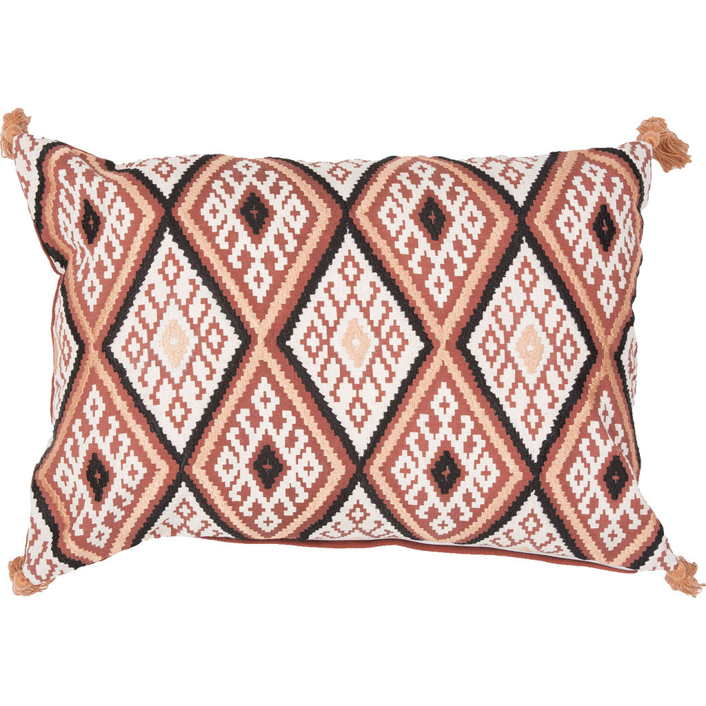 Traditions Max03 Red Ochre/Cement Pillow