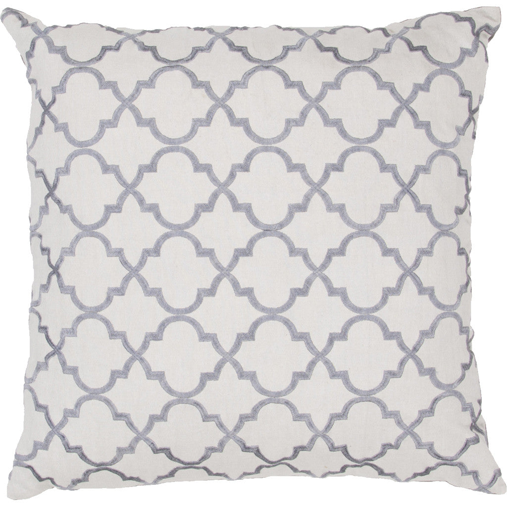 Modena Ice Gray/Charcoal Pillow