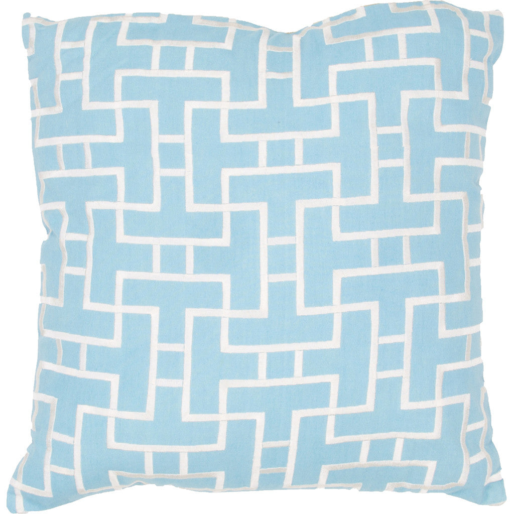 Modena Prime Blue/Natural Pillow