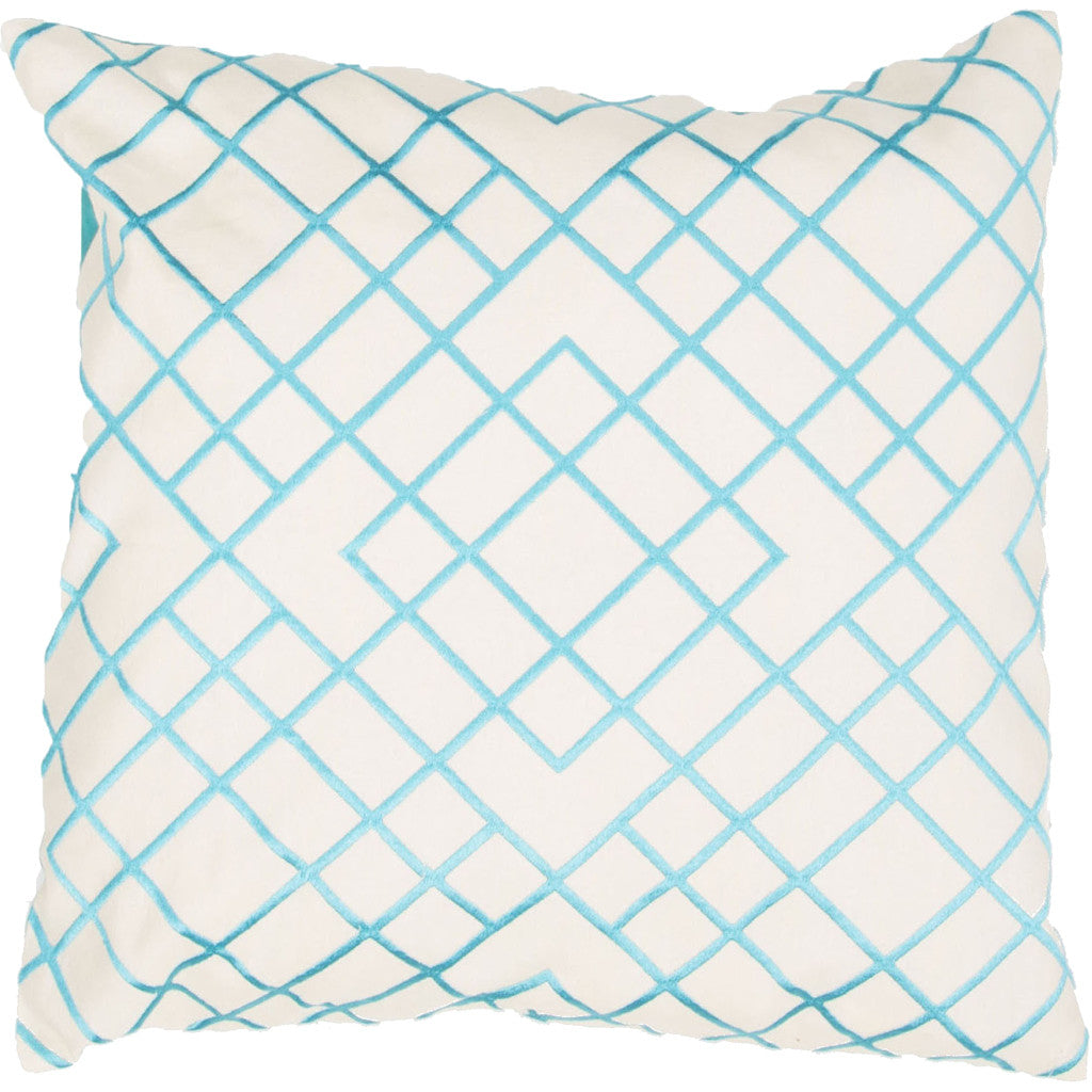 Modena Shake Cloud Cream/Bluebird Pillow