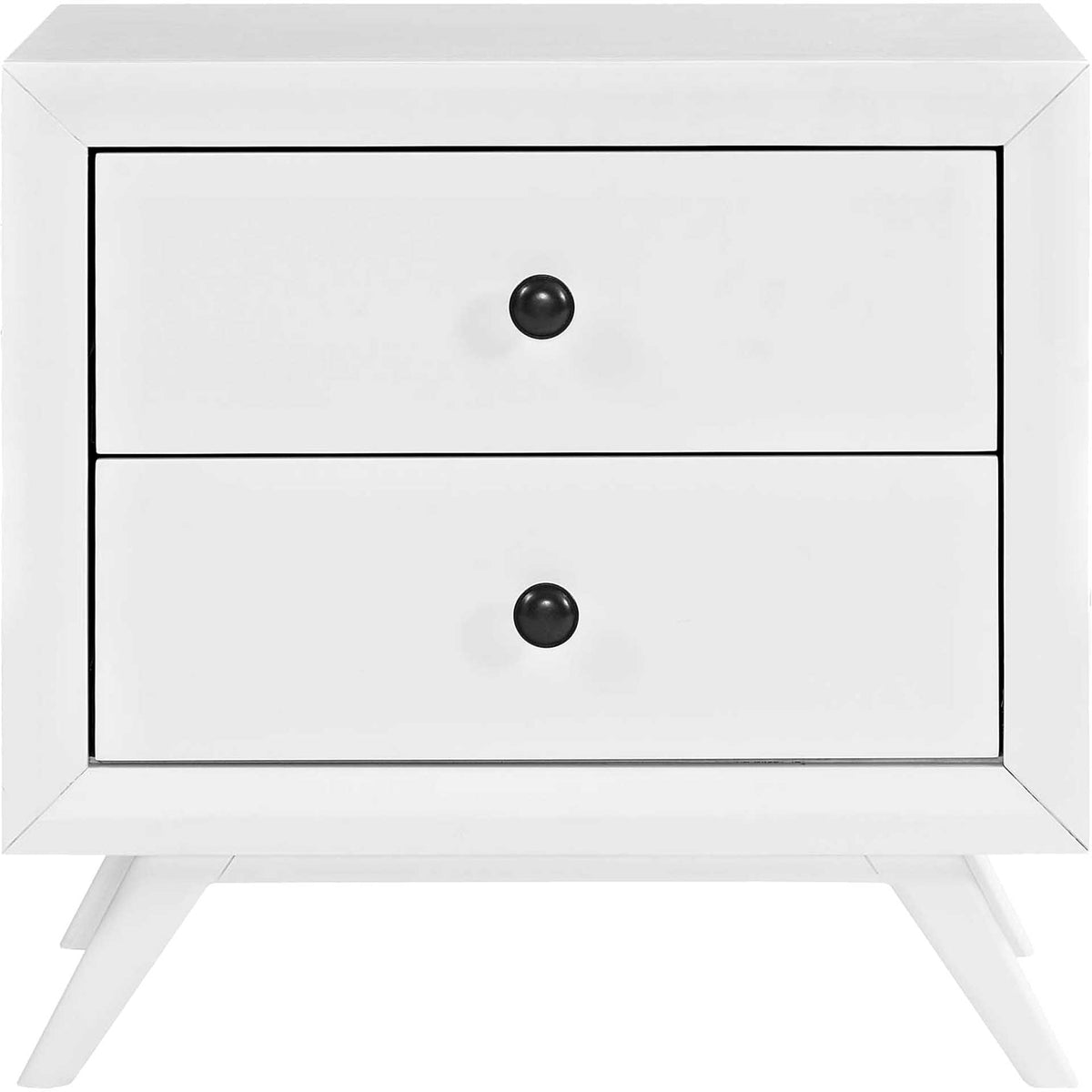Thames Nightstand White