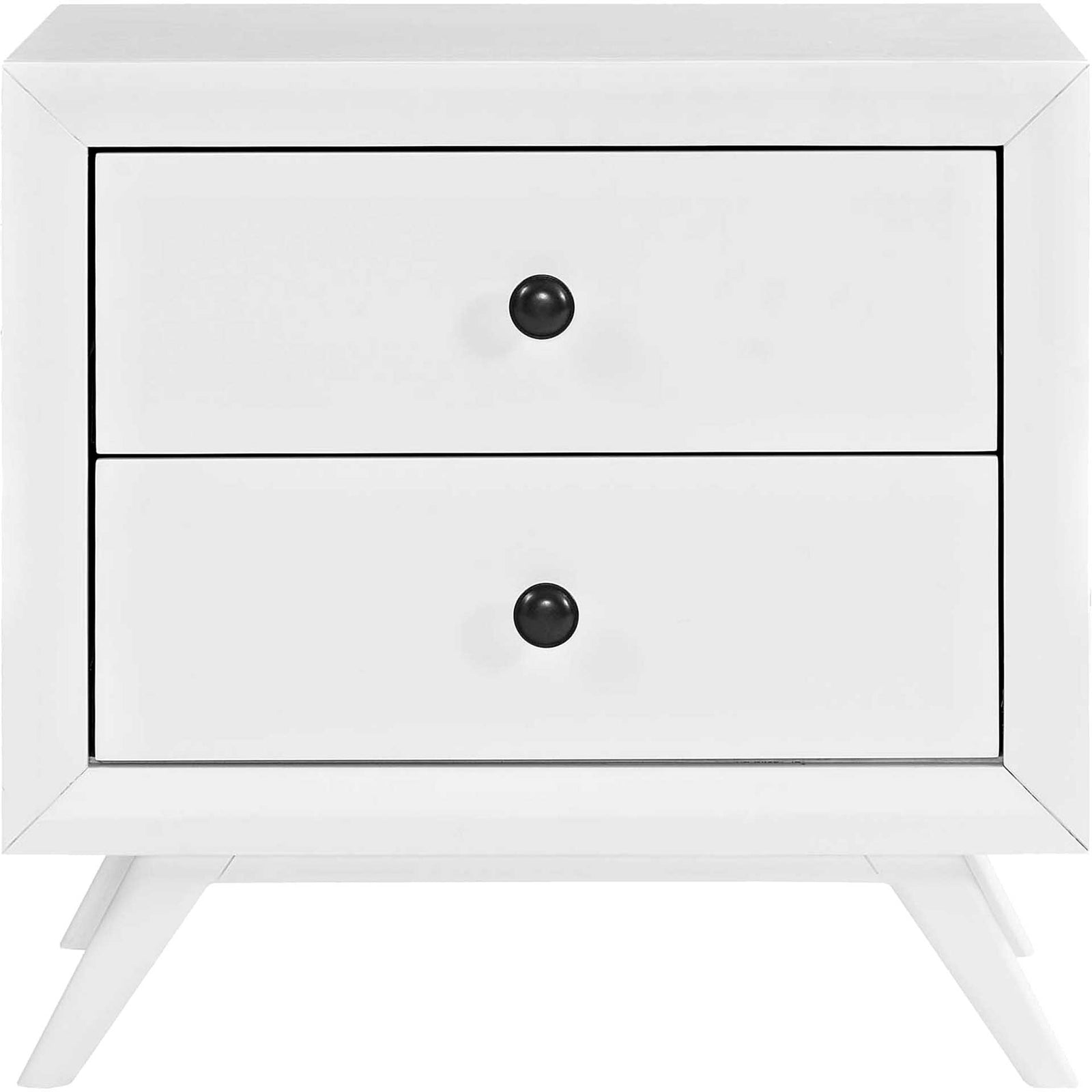 Thames Nightstand White