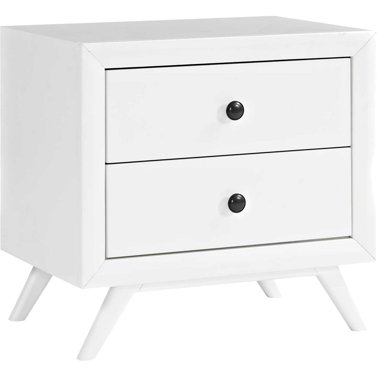 Thames Nightstand White