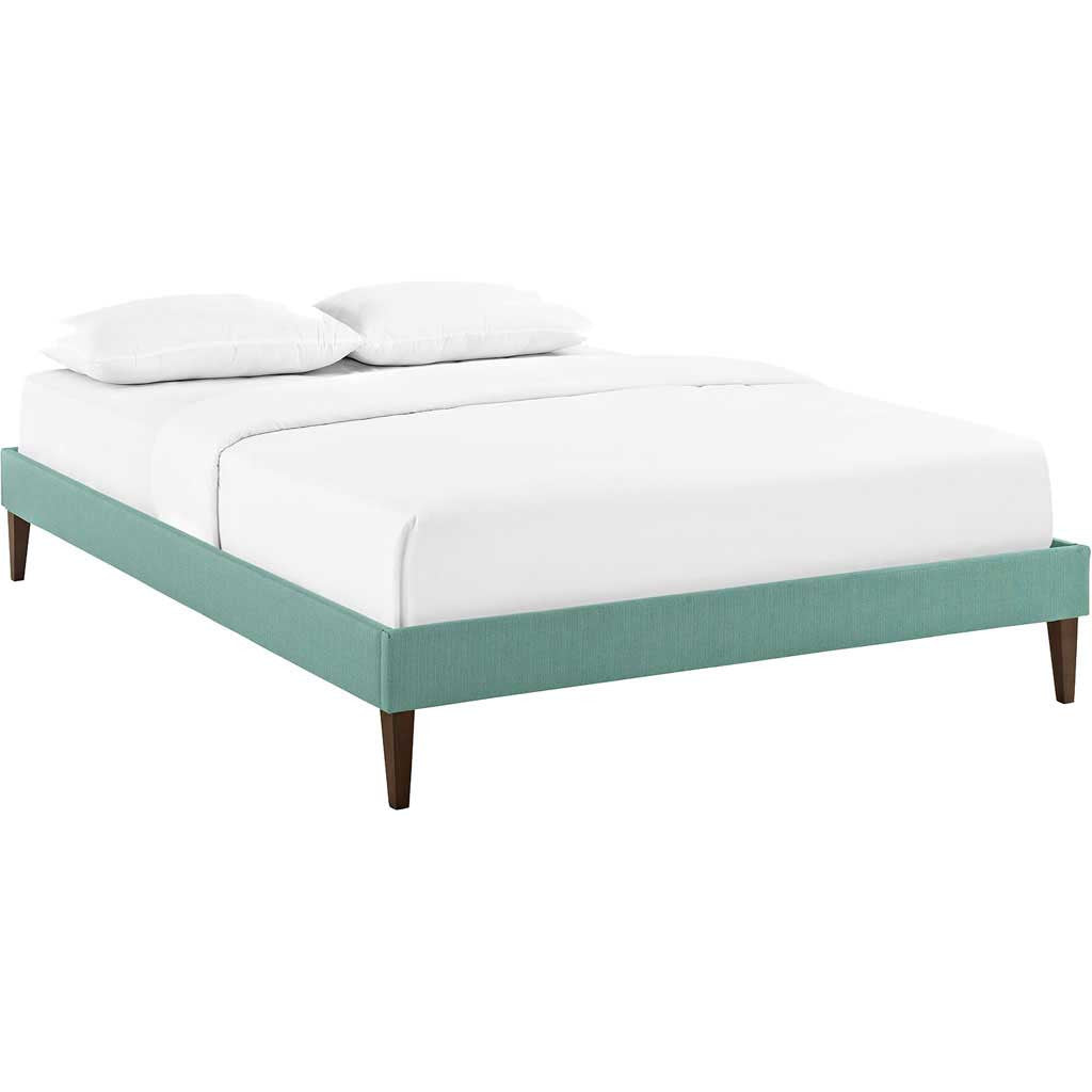 Soren Fabric Bed Laguna