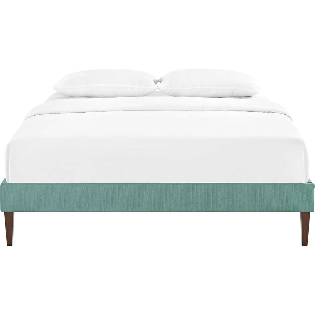 Soren Fabric Bed Laguna