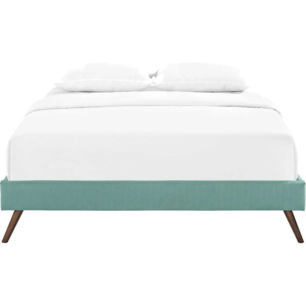 Helena Fabric Bed Laguna