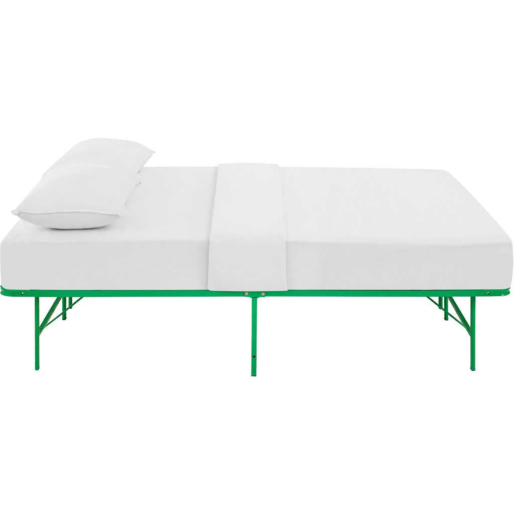 Henry Stainless Steel Bed Green