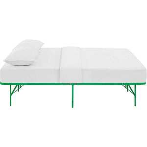 Henry Stainless Steel Bed Green