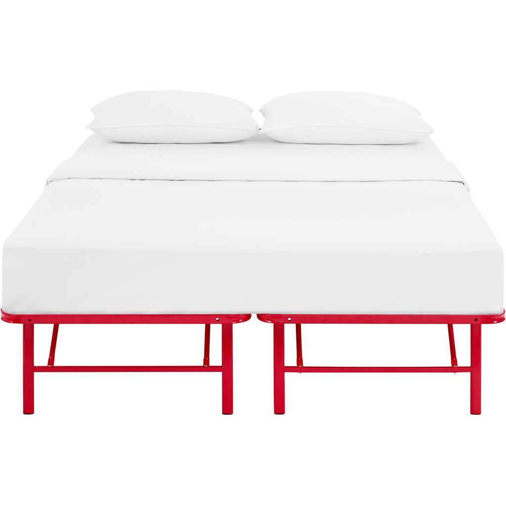 Henry Stainless Steel Bed Red