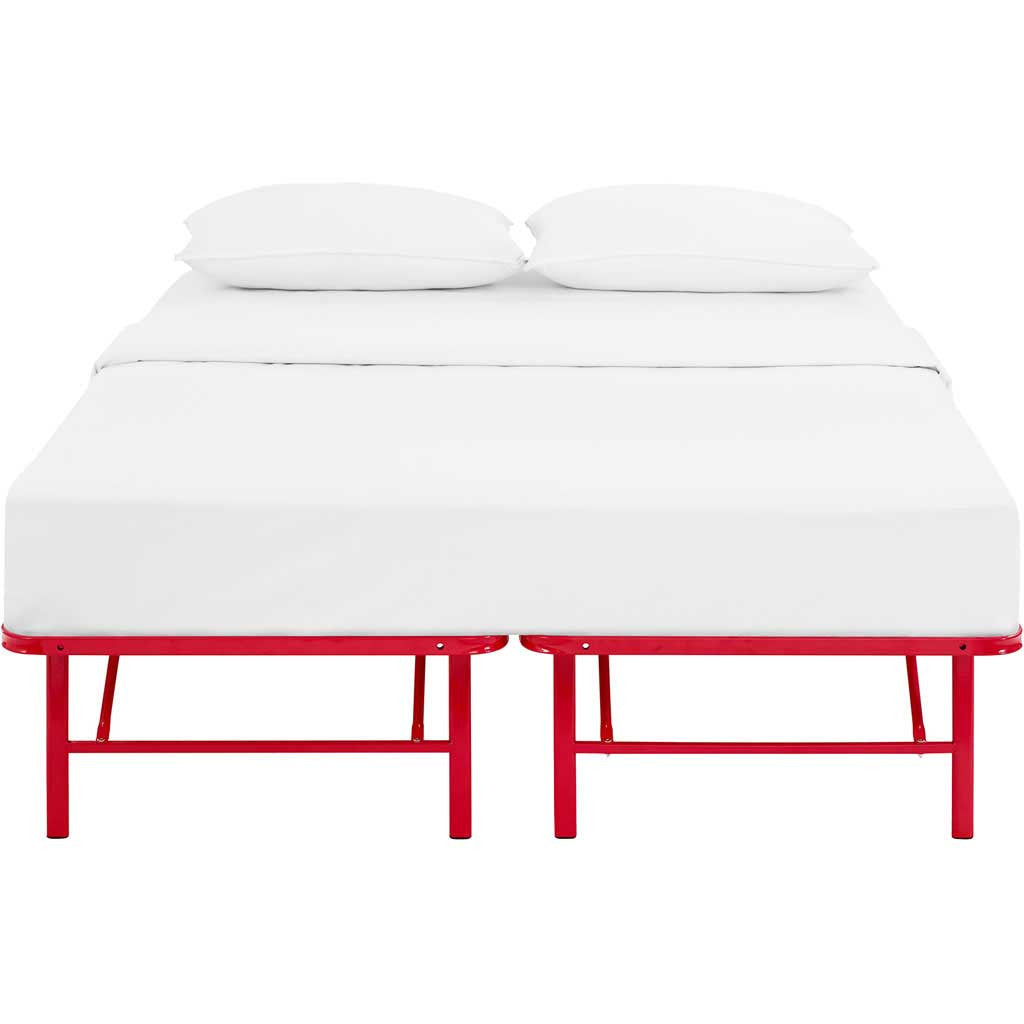 Henry Stainless Steel Bed Red
