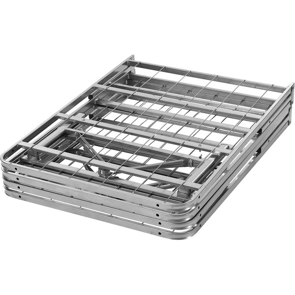 Henry Stainless Steel Bed Silver