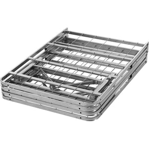 Henry Stainless Steel Bed Silver