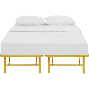 Henry Stainless Steel Bed Yellow