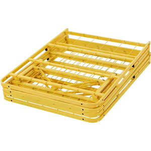 Henry Stainless Steel Bed Yellow