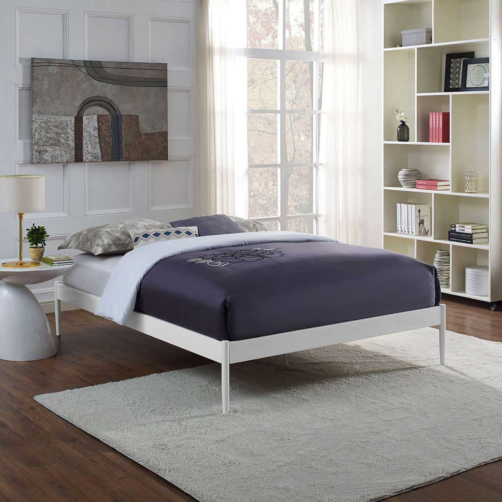 Eyre Bed White