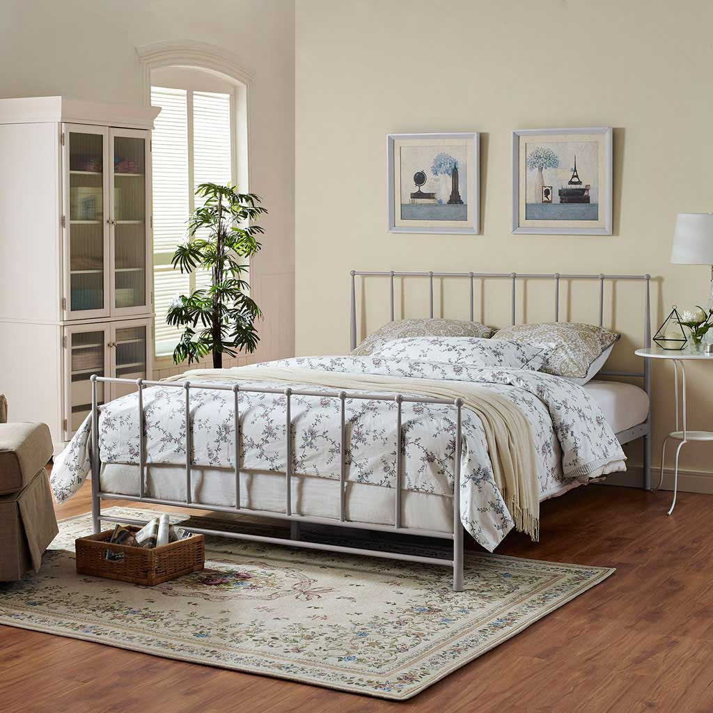 Edison Bed Gray