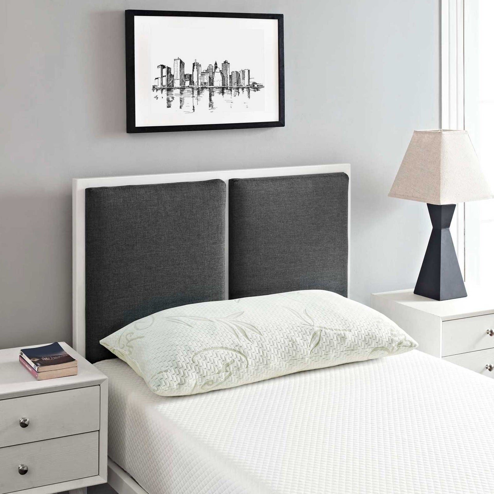 Ronald King Size Pillow White