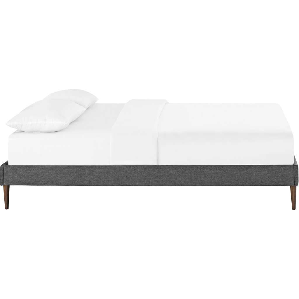 Shelton Fabric Bed Gray