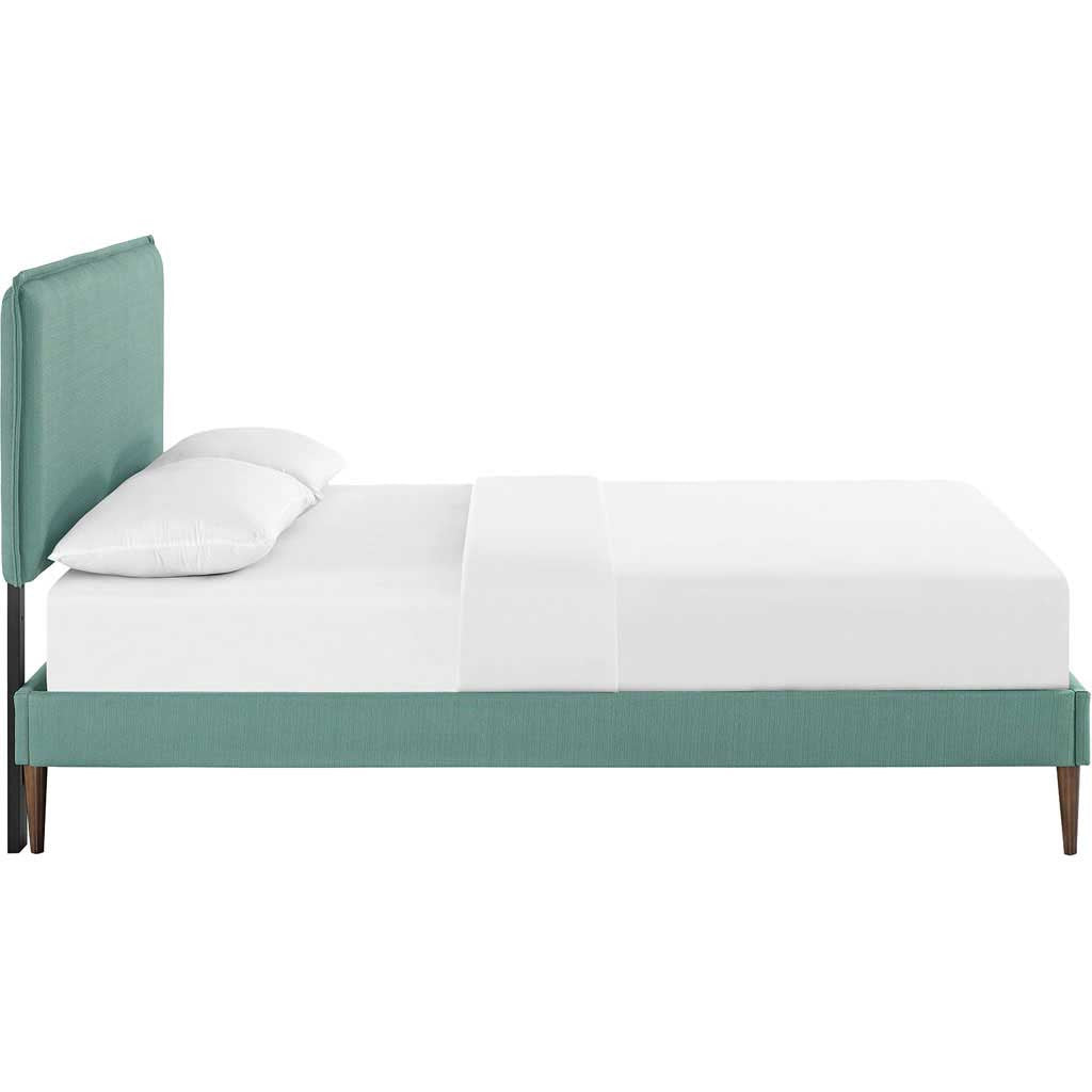 Caslon Fabric Platform Bed Laguna