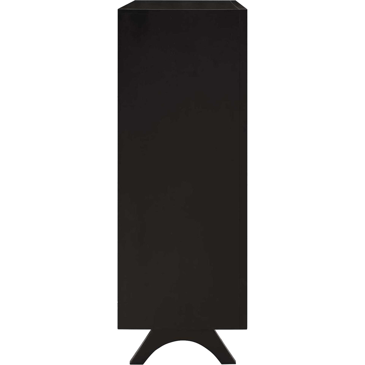 Parker Five-Drawer Chest Cappuccino