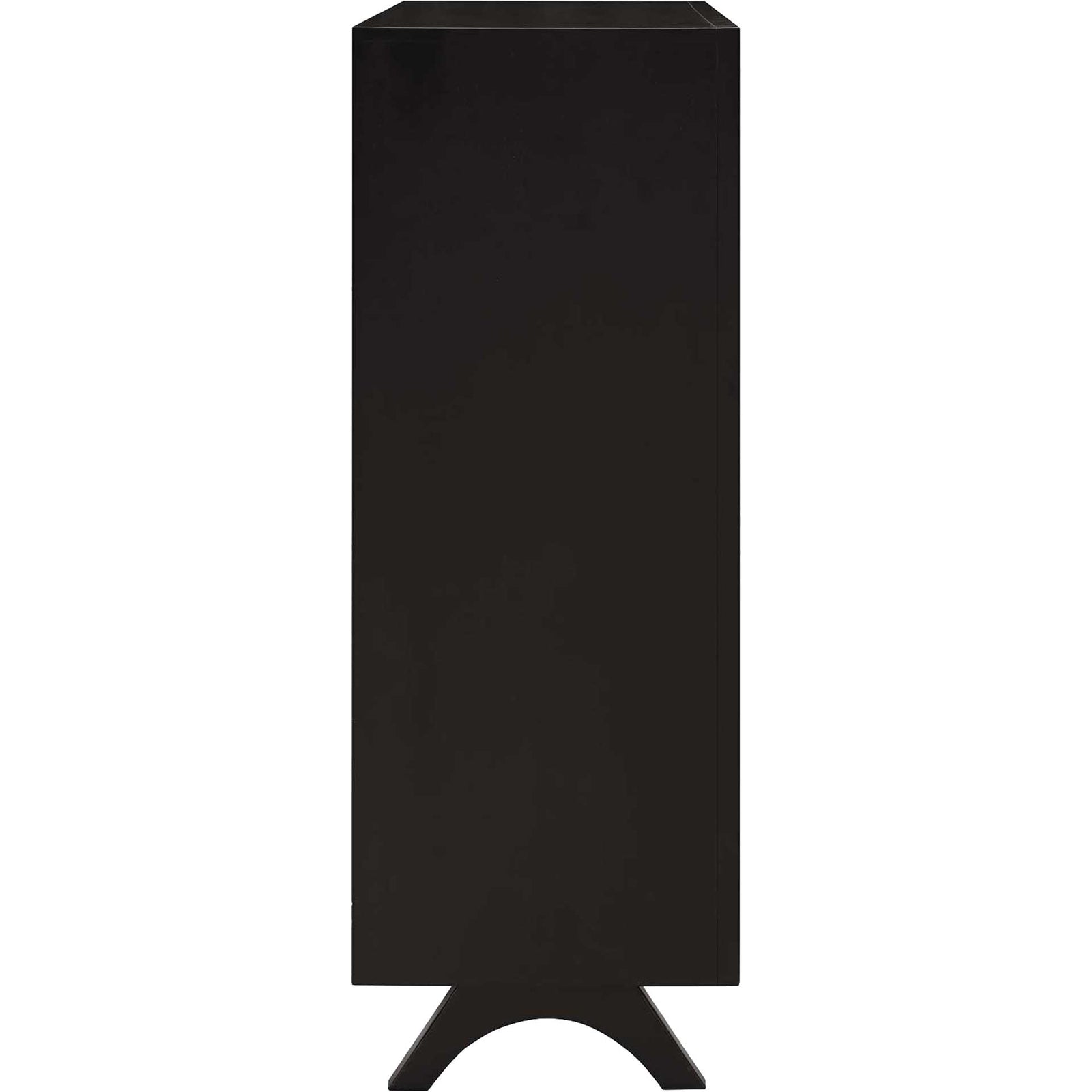 Parker Five-Drawer Chest Cappuccino