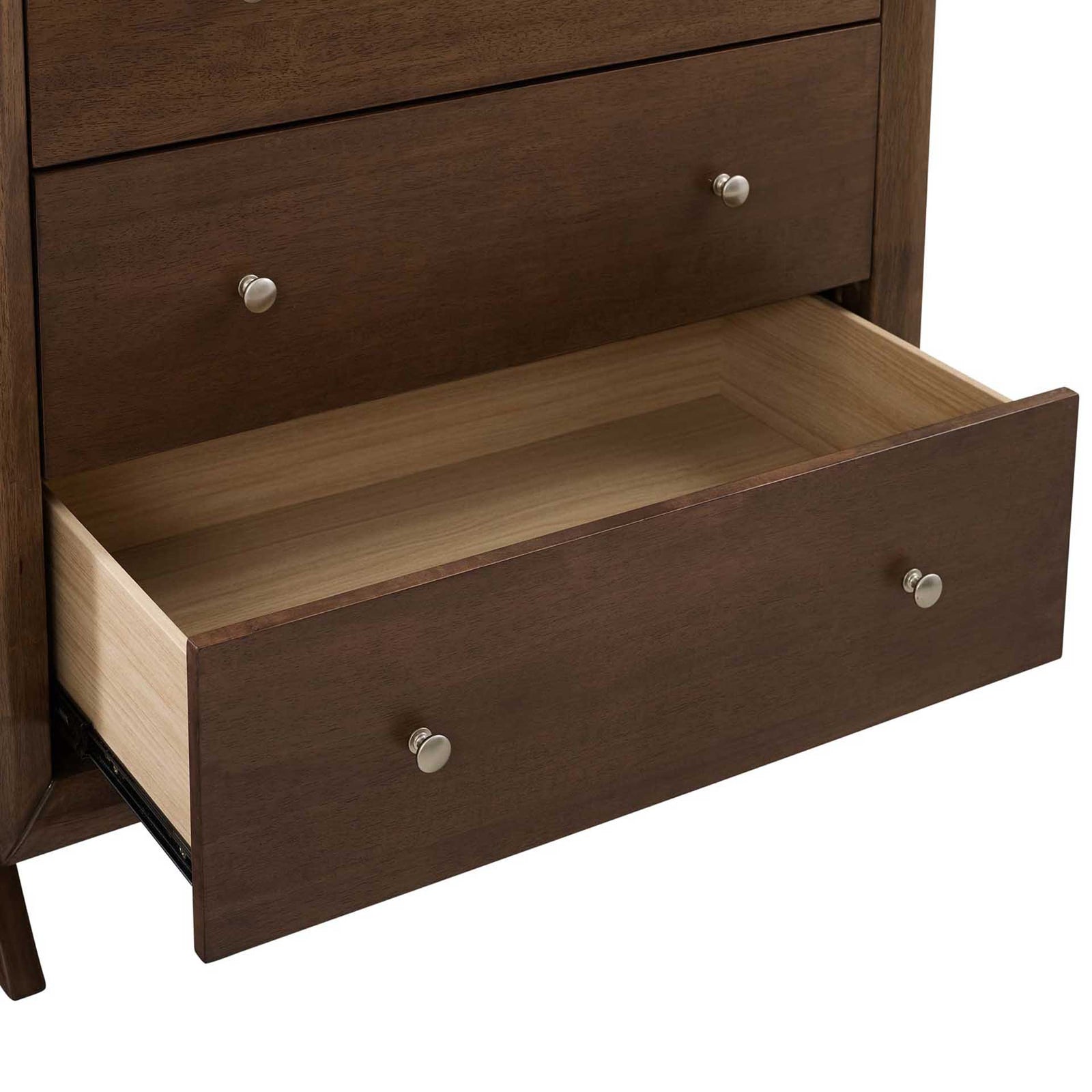 Parker Five-Drawer Chest Walnut