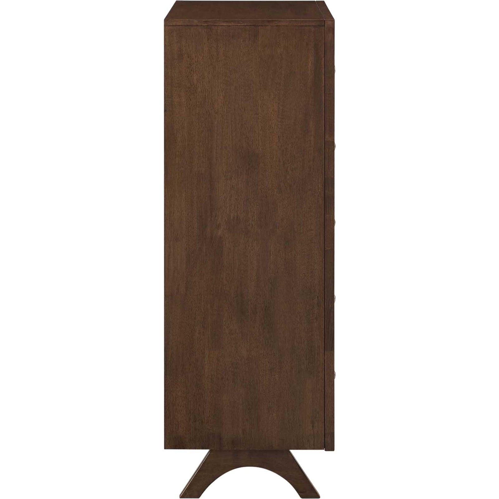 Parker Five-Drawer Chest Walnut