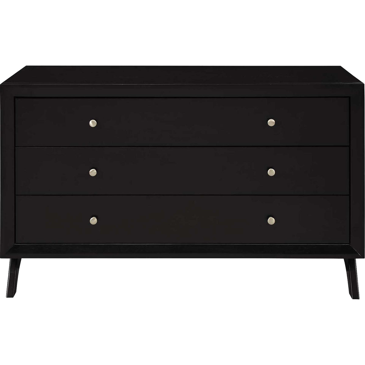 Parker Three-Drawer Dresser Cappuccino