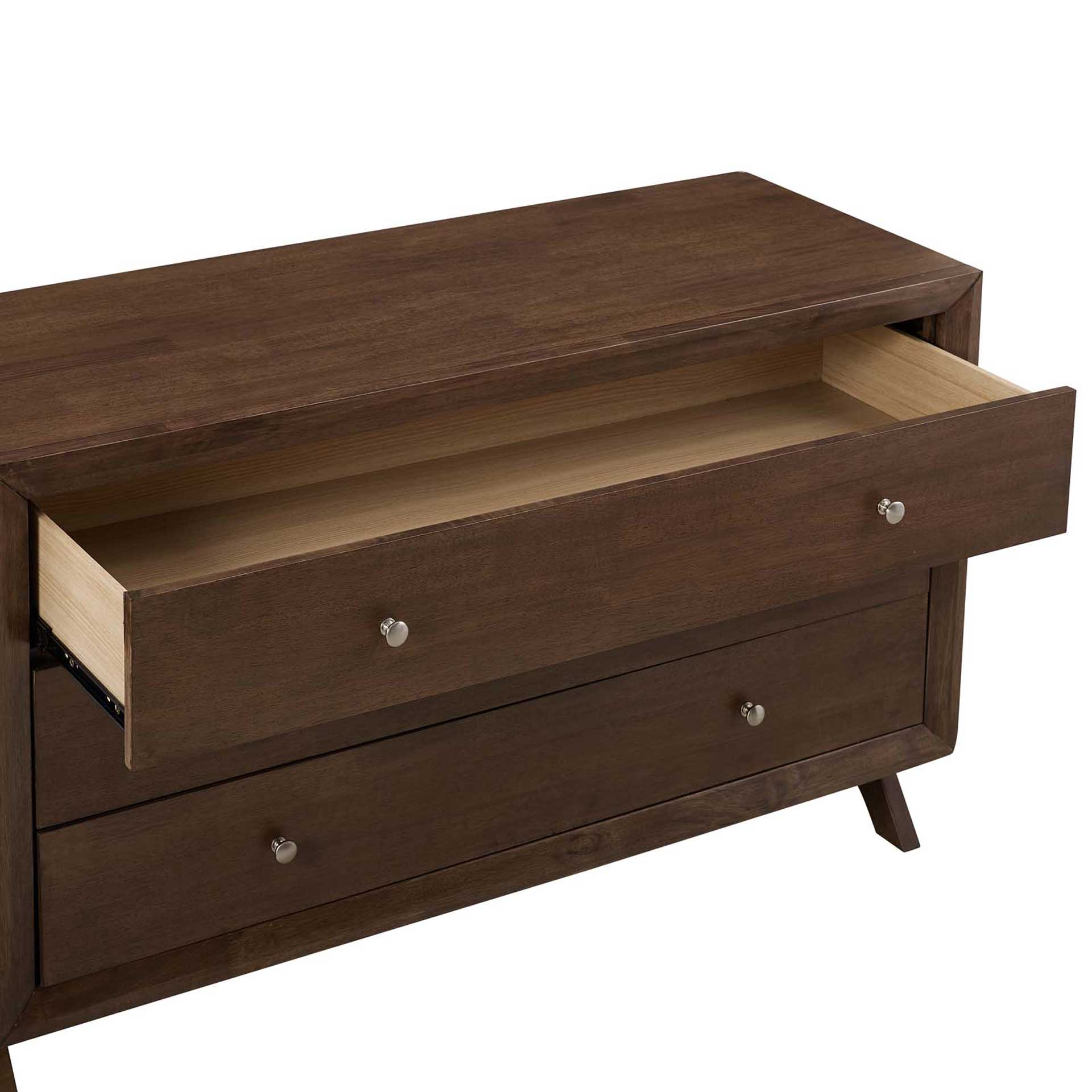 Parker Three-Drawer Dresser Walnut