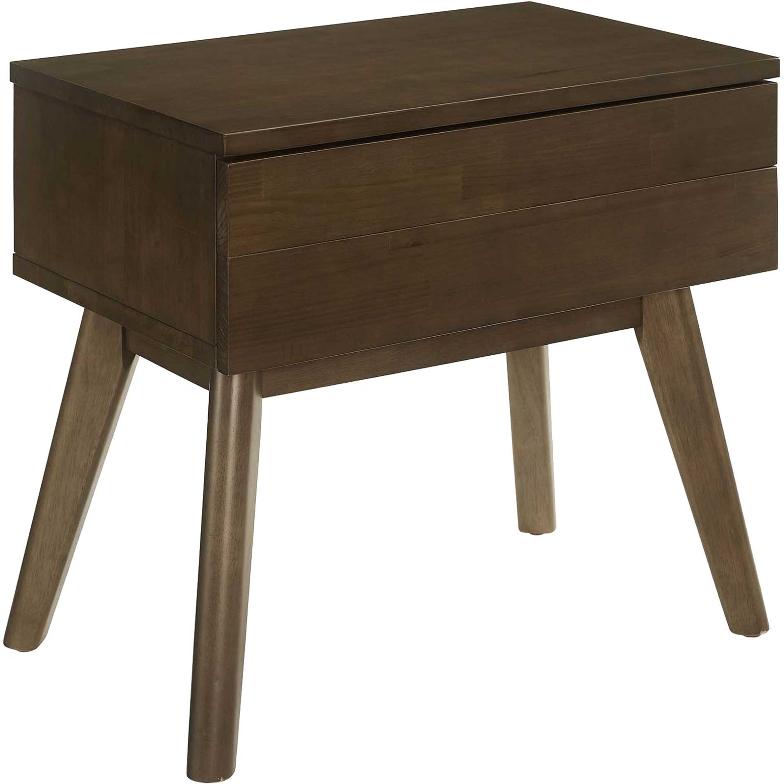 Elliot Wood Nightstand Walnut