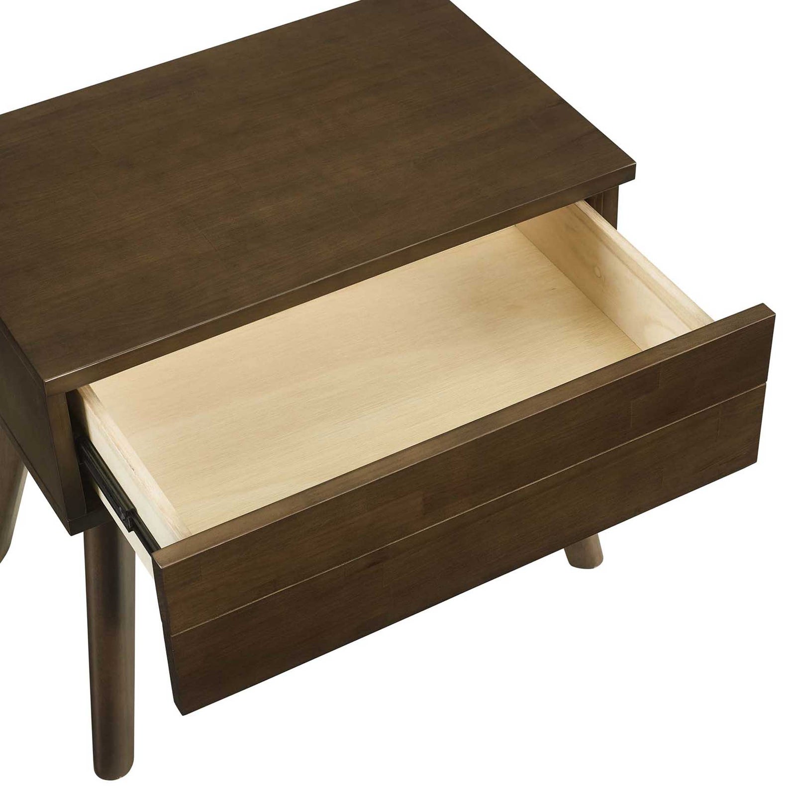 Elliot Wood Nightstand Walnut