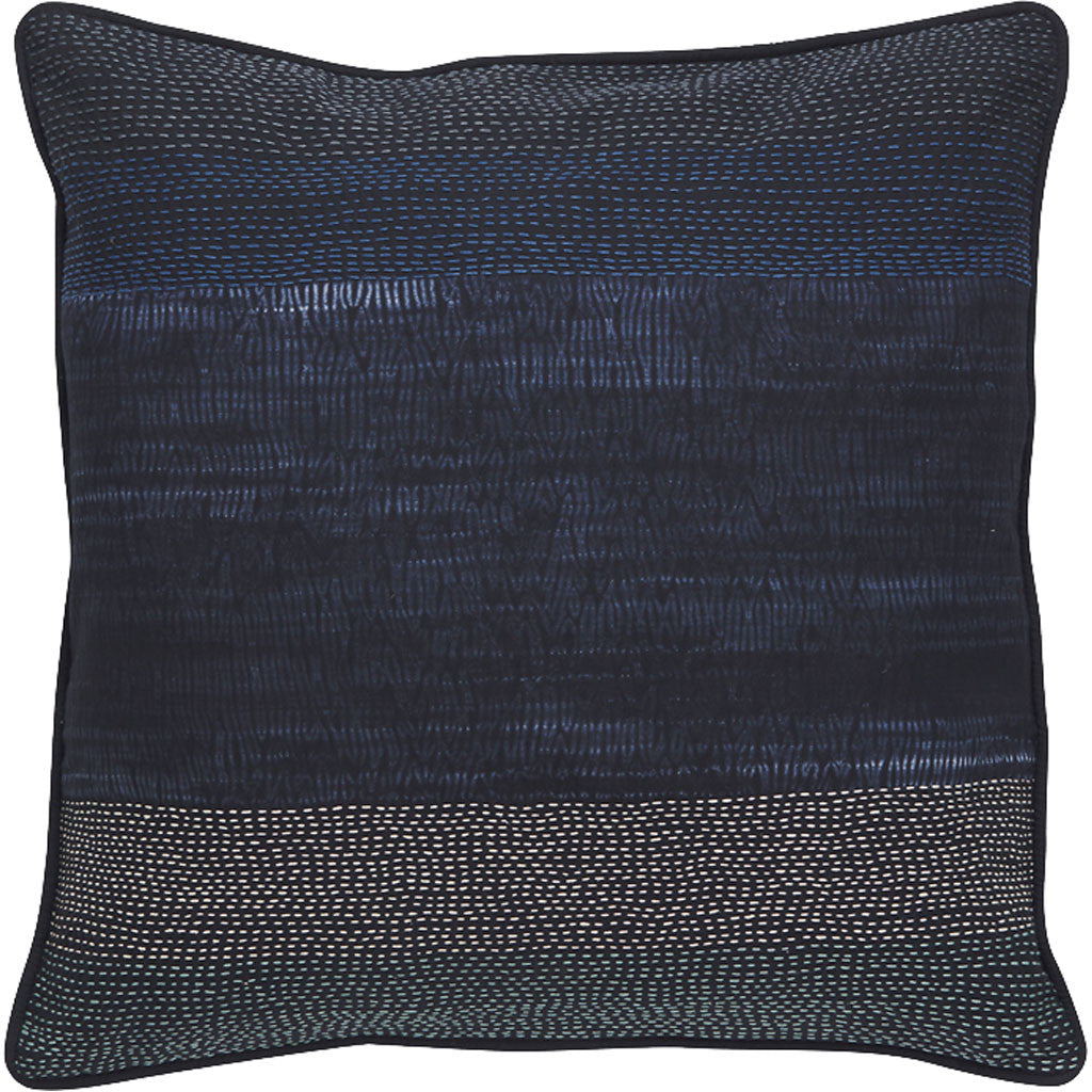 Montparnasse Blue Nights/Blue Indigo Pillow