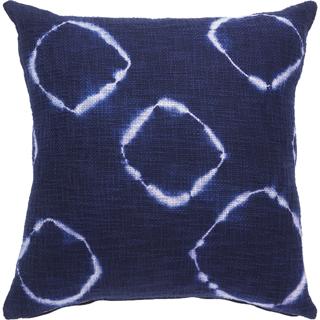 Montparnasse Medieval Blue/Lavendar Violet Pillow