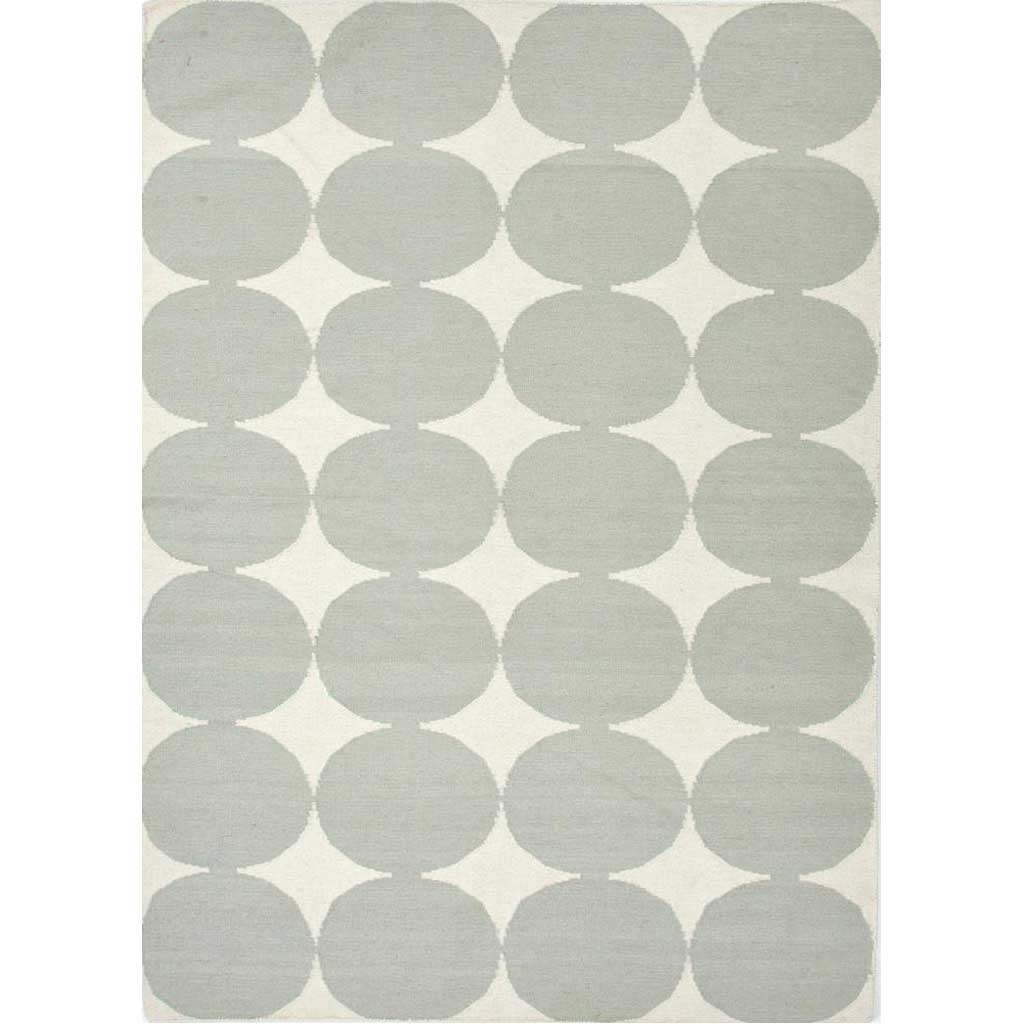 Maroc Illyas White/Pastel Blue Area Rug