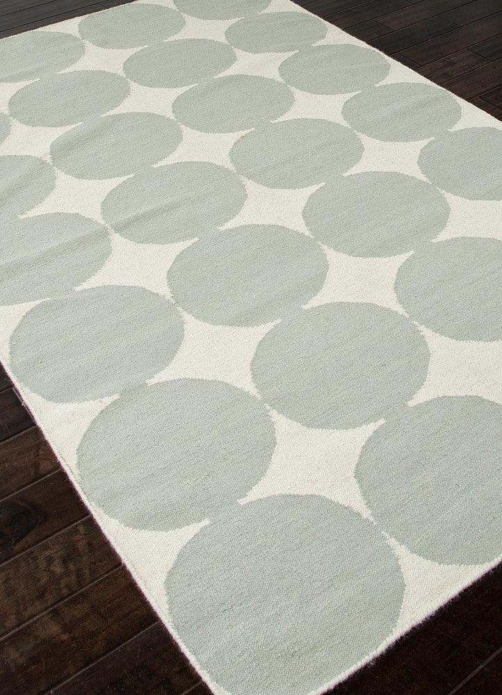 Maroc Illyas White/Pastel Blue Area Rug