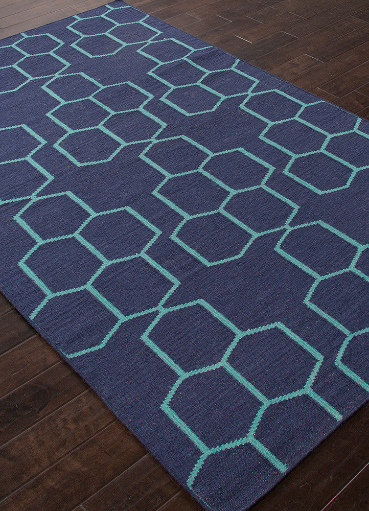 Maroc Abdel Deep Navy/Ceramic Area Rug