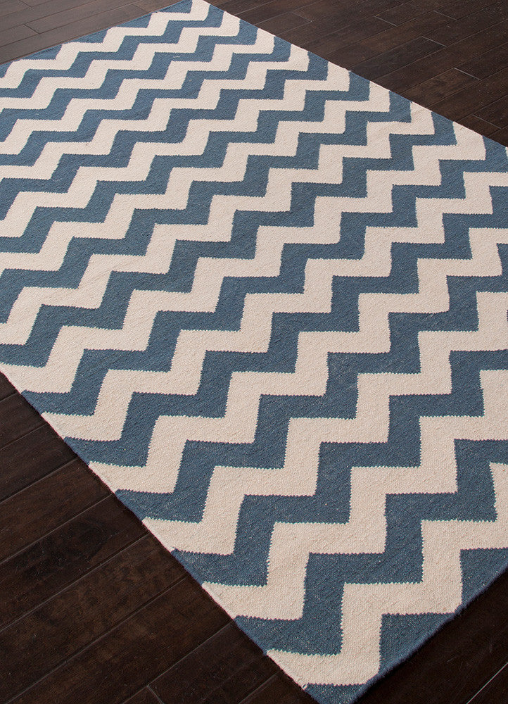 Maroc Lola Dark Denim/White Area Rug