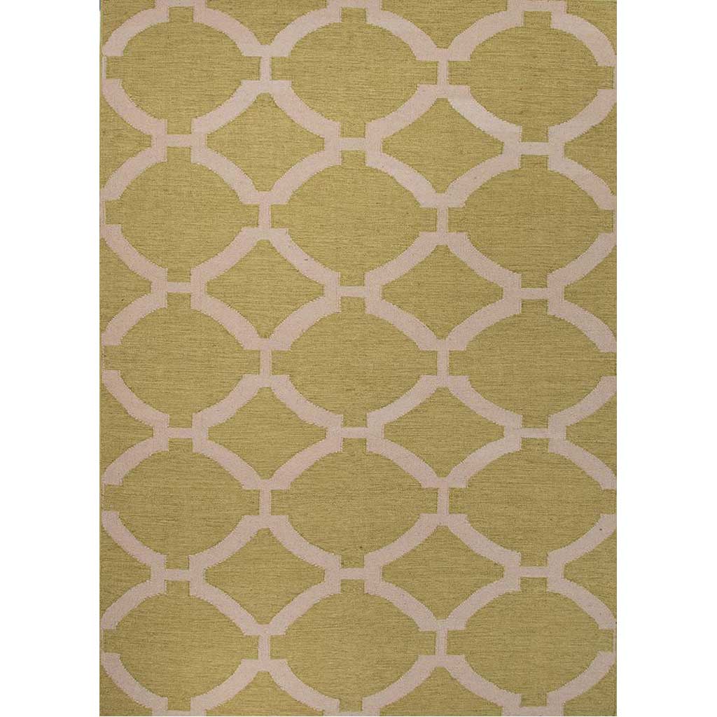 Maroc Rafi Wild Lime/Antique White Area Rug