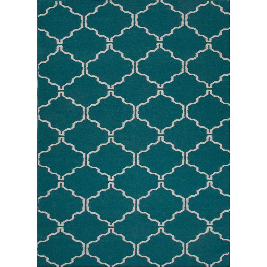 Maroc Delphine Biscay Bay/Bone White Area Rug