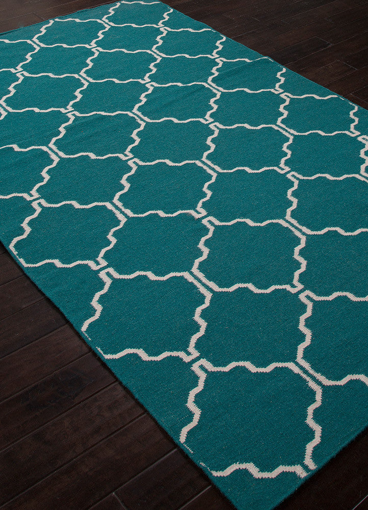 Maroc Delphine Biscay Bay/Bone White Area Rug